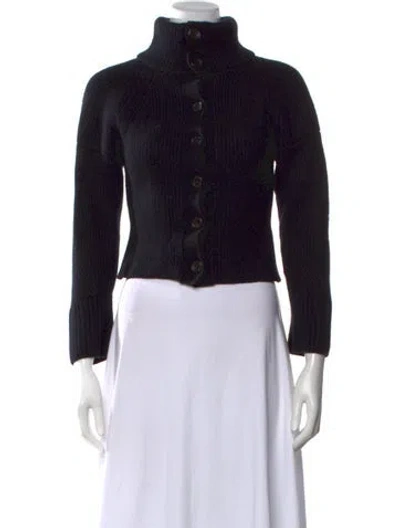 Pre-owned A.l.c Merino Wool Sweater In Black