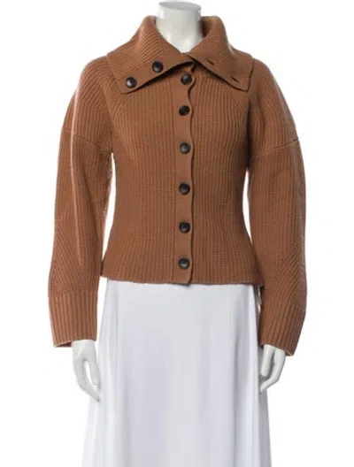 Pre-owned A.l.c Merino Wool Sweater In Brown