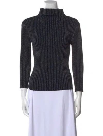 Pre-owned A.l.c Merino Wool Turtleneck Sweater