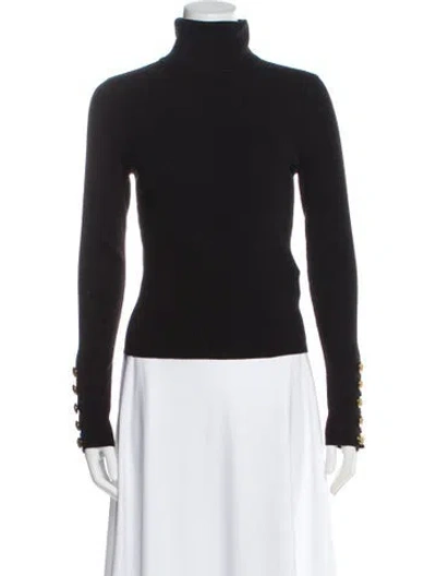 Pre-owned A.l.c Merino Wool Turtleneck Sweater In Gray