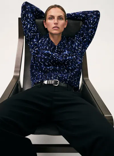 A.l.c Micah Marled Merino Sweater In Multi