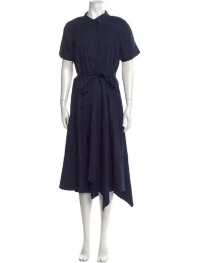 Pre-owned A.l.c Midi Length Dress In Blue
