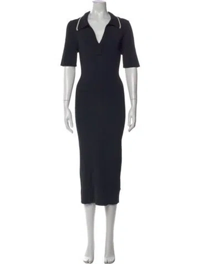 Pre-owned A.l.c Midi Length Dress W/ Tags In Blue