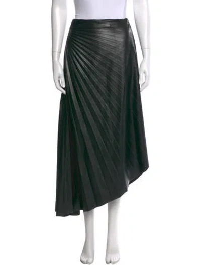 Pre-owned A.l.c Midi Length Skirt In Black