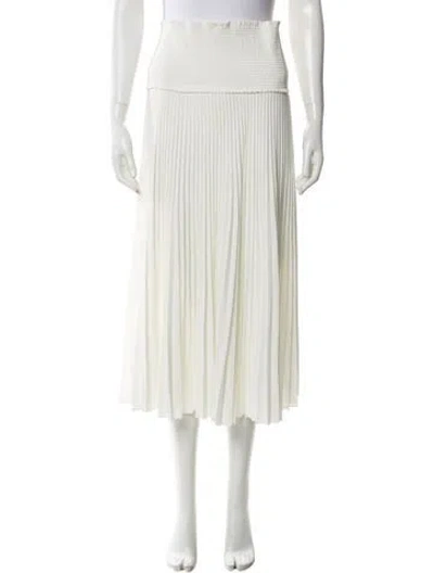 Pre-owned A.l.c Midi Length Skirt In Blue