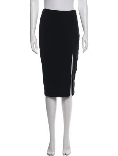 Pre-owned A.l.c Midi Length Skirt In Blue