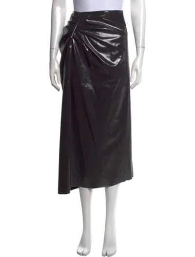 Pre-owned A.l.c Midi Length Skirt In Blue