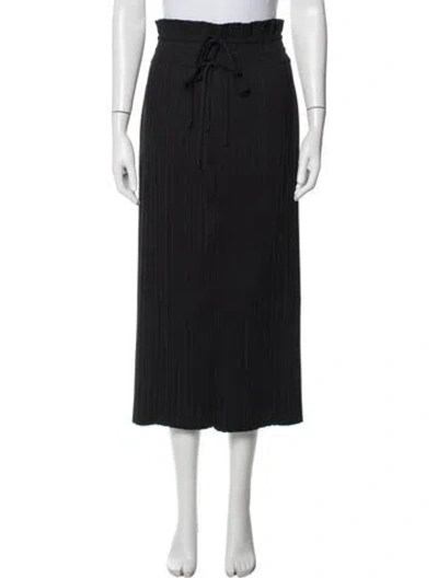 Pre-owned A.l.c Midi Length Skirt In Blue