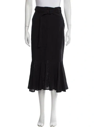 Pre-owned A.l.c Midi Length Skirt In Gray
