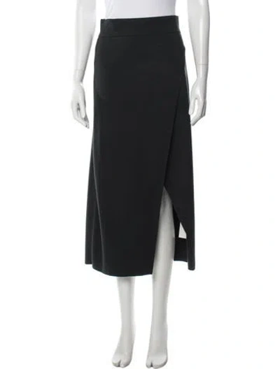 Pre-owned A.l.c Midi Length Skirt In Gray