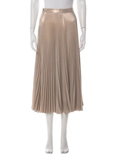 Pre-owned A.l.c Midi Length Skirt In Green