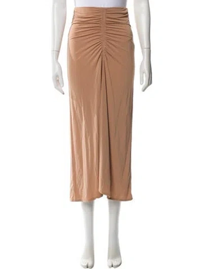 Pre-owned A.l.c Midi Length Skirt In Neutral