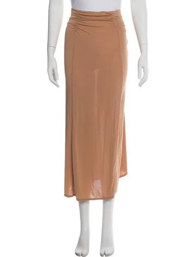 Pre-owned A.l.c Midi Length Skirt In Neutral