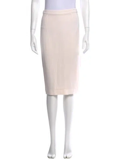 Pre-owned A.l.c Midi Length Skirt In Neutral
