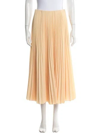 Pre-owned A.l.c Midi Length Skirt In Neutral