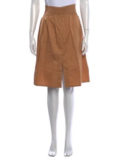 Pre-owned A.l.c Midi Length Skirt In Neutrals