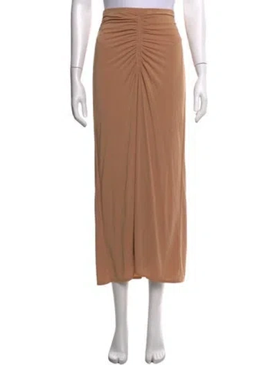 Pre-owned A.l.c Midi Length Skirt In Neutrals