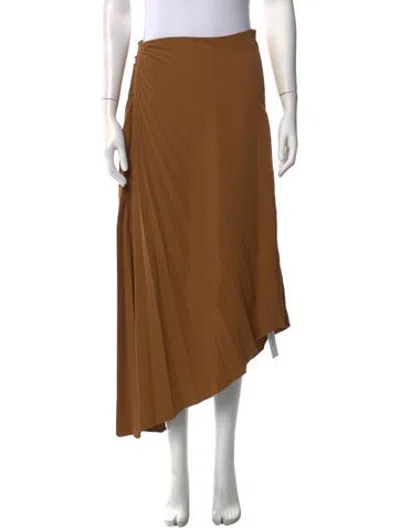 Pre-owned A.l.c Midi Length Skirt In Neutrals