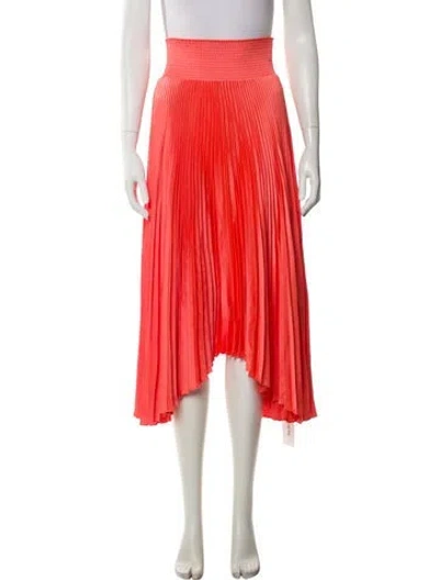 Pre-owned A.l.c Midi Length Skirt In Pink