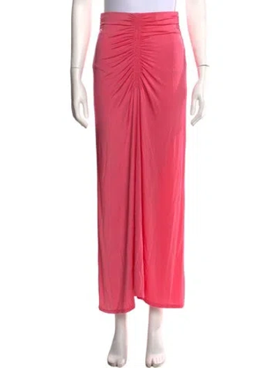 Pre-owned A.l.c Midi Length Skirt In Pink