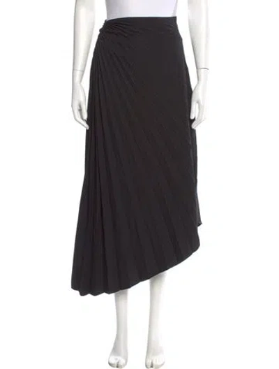 Pre-owned A.l.c Midi Length Skirt W/ Tags In Black