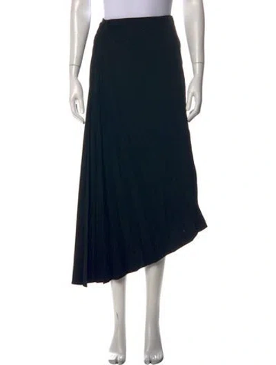Pre-owned A.l.c Midi Length Skirt W/ Tags In Black