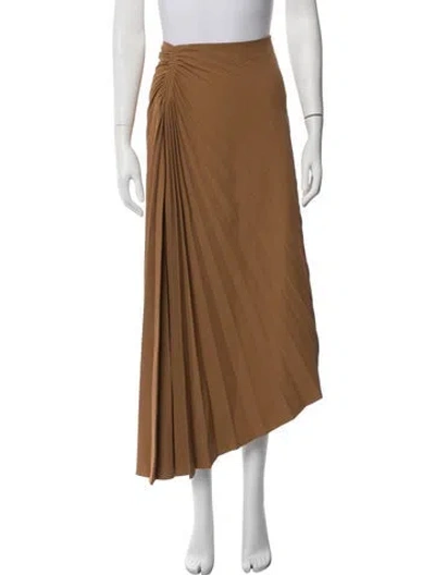 Pre-owned A.l.c Midi Length Skirt W/ Tags In Neutrals