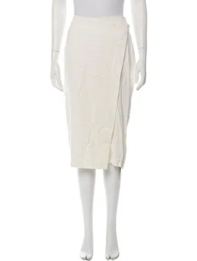 Pre-owned A.l.c Midi Length Skirt W/ Tags In Neutrals