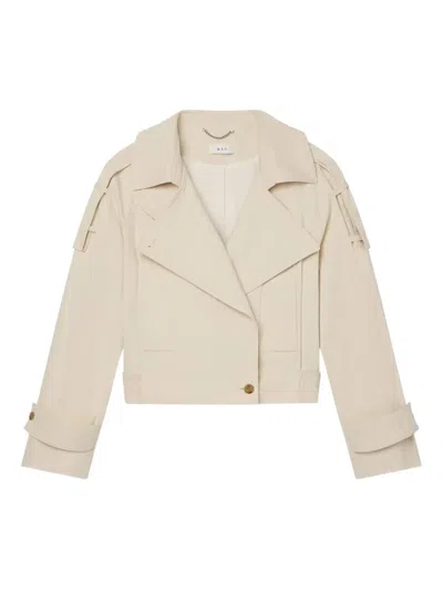 A.l.c Miles Cropped Jacket In Neutral