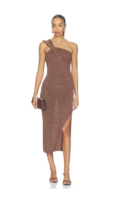 A.l.c Mimi Dress In Brown
