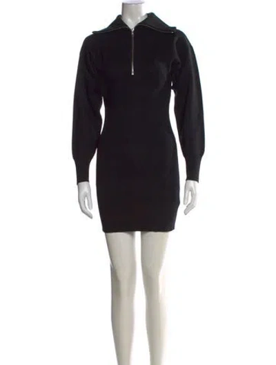 Pre-owned A.l.c Mini Dress In Black