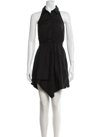 Pre-owned A.l.c Mini Dress In Black