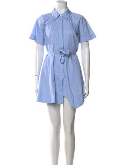 Pre-owned A.l.c Mini Dress In Blue