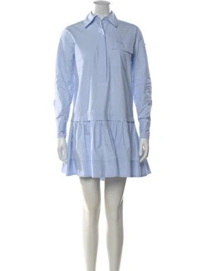 Pre-owned A.l.c Mini Dress In Blue
