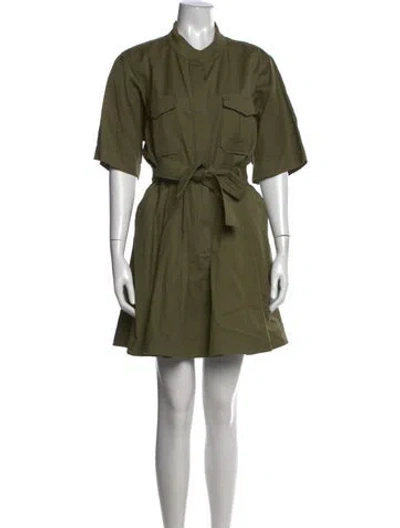 Pre-owned A.l.c Mini Dress In Green