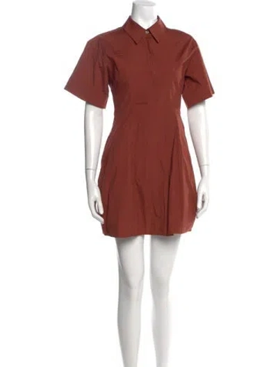 Pre-owned A.l.c Mini Dress In Multicolor