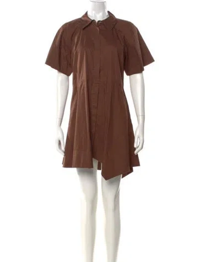 Pre-owned A.l.c Mini Dress In Neutral