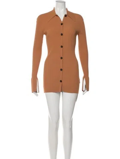Pre-owned A.l.c Mini Dress In Neutral