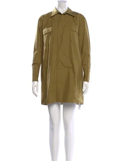 Pre-owned A.l.c Mini Dress W/ Tags In Green