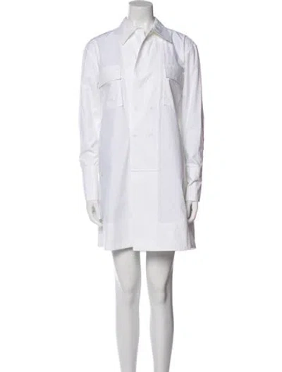 Pre-owned A.l.c Mini Dress In White
