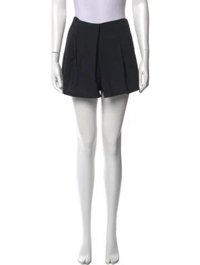 Pre-owned A.l.c Mini Shorts In Black