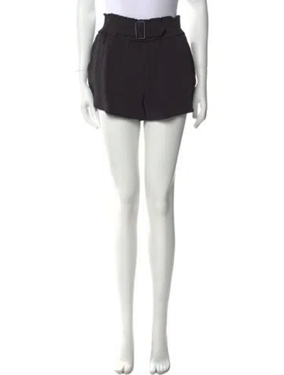 Pre-owned A.l.c Mini Shorts In Black
