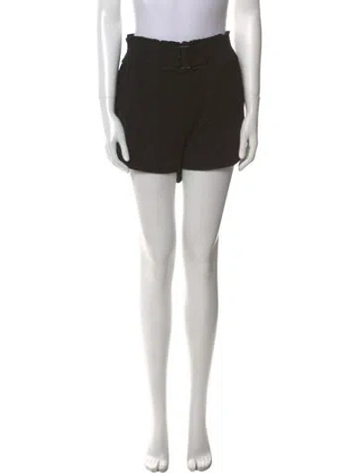 Pre-owned A.l.c Mini Shorts In Black