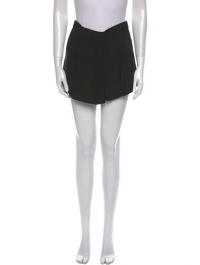 Pre-owned A.l.c Mini Shorts In Black