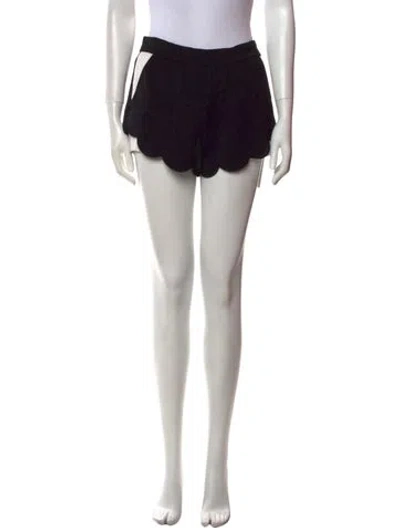 Pre-owned A.l.c Mini Shorts In Black