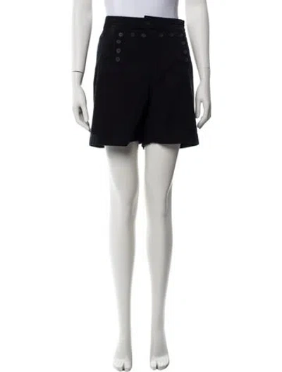Pre-owned A.l.c Mini Shorts In Black