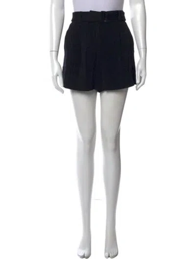 Pre-owned A.l.c Mini Shorts In Black