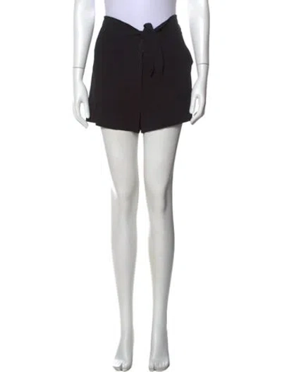 Pre-owned A.l.c Mini Shorts In Black