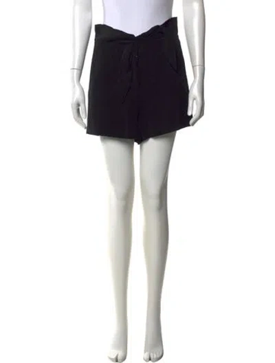 Pre-owned A.l.c Mini Shorts In Black