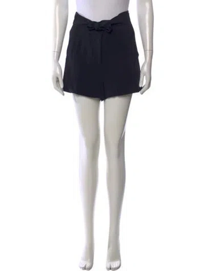 Pre-owned A.l.c Mini Shorts In Black